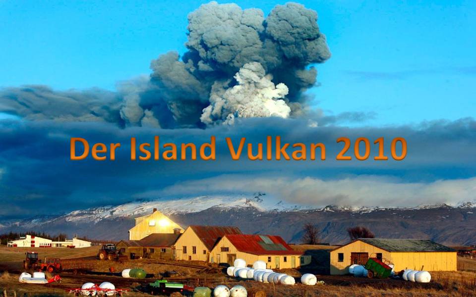 Volcan d'islande ruption de 2010