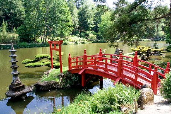 Parc Oriental de Maulvrier (Maine-et-Loire) France